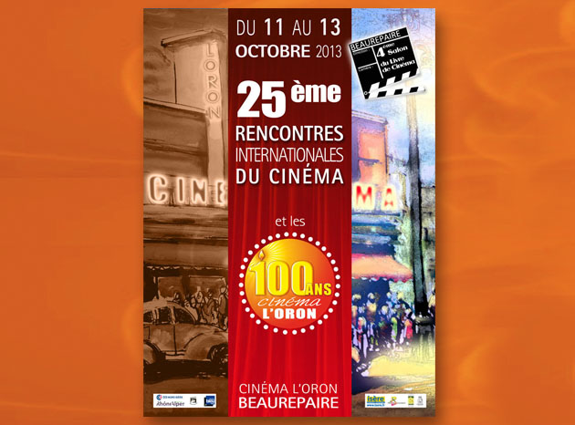 Affiche cinéma Graphiste à Grenoble